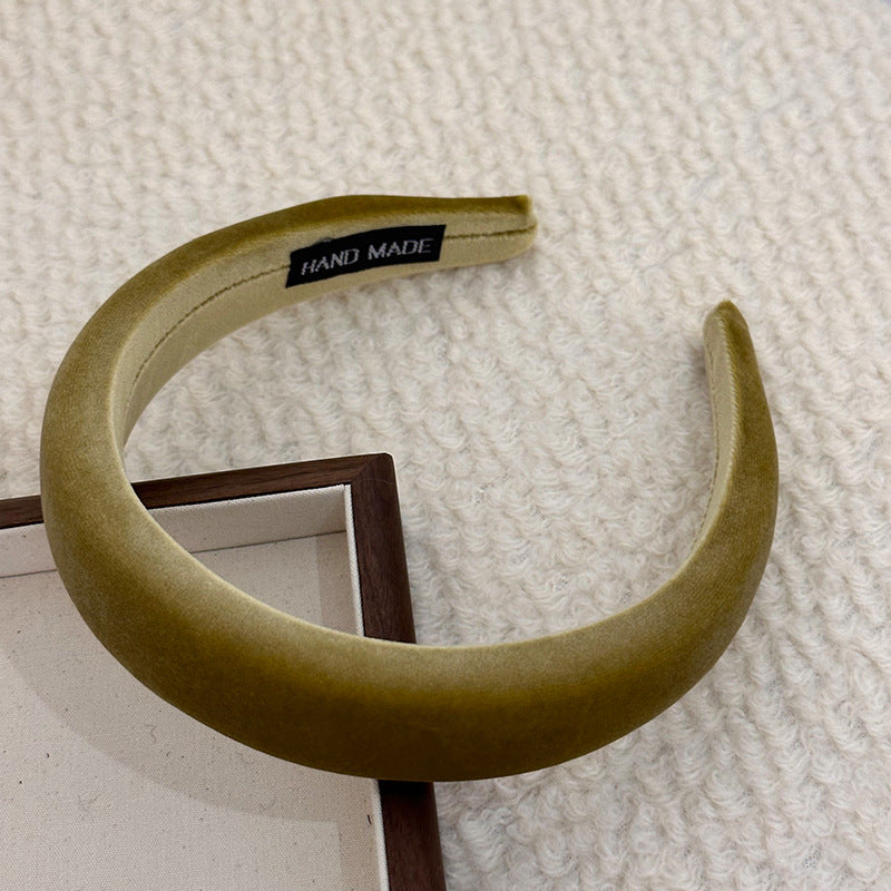 Premium velvet headband