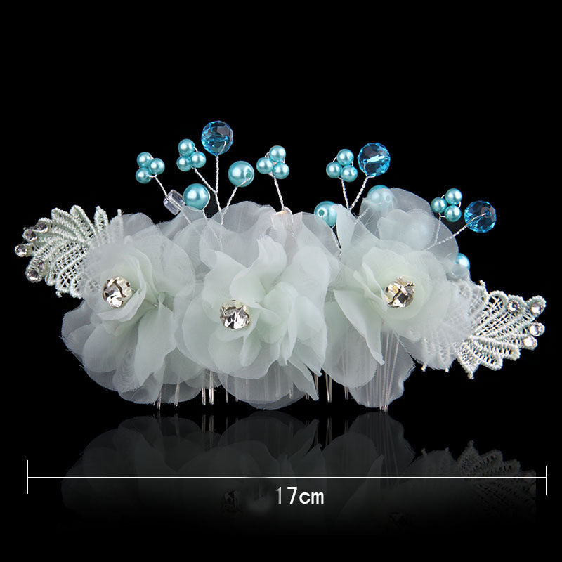 Multi-flower hair comb (style #2)