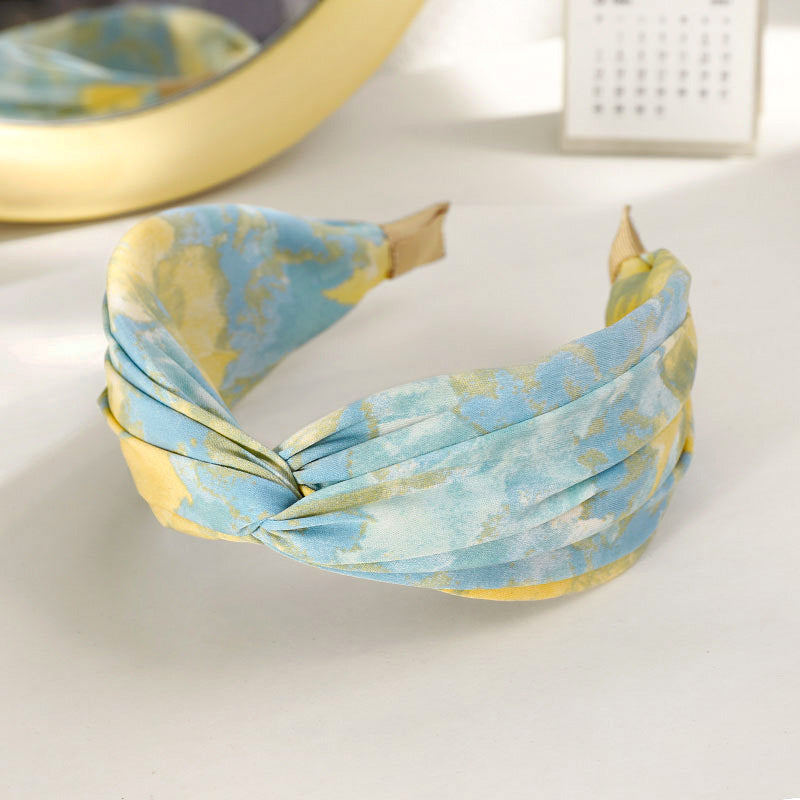 Twist top Tie-Dye headband