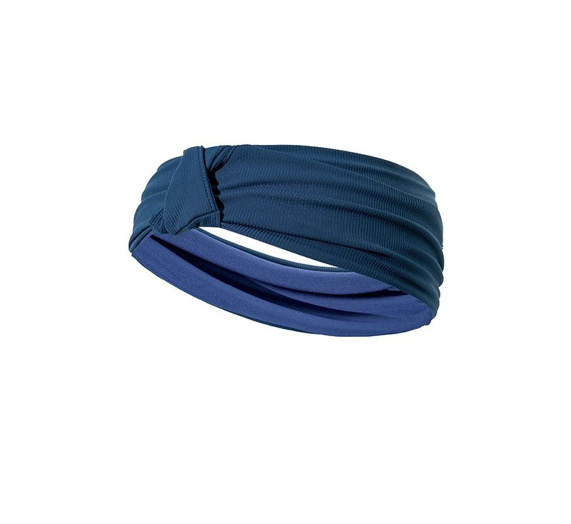 Double sided multi-styles knotted bandanna headband