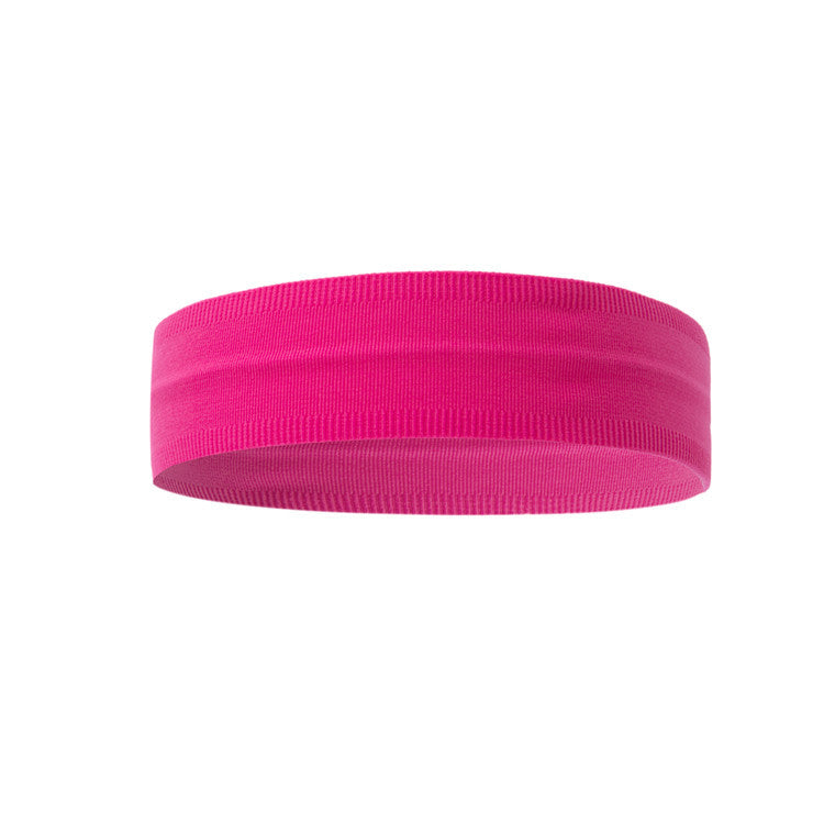 Ribbed cotton sporty loop hair band
