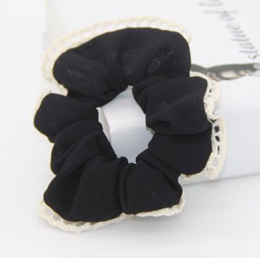 Lace chiffon scrunchies
