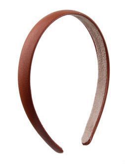 Plain colours slim leather headband