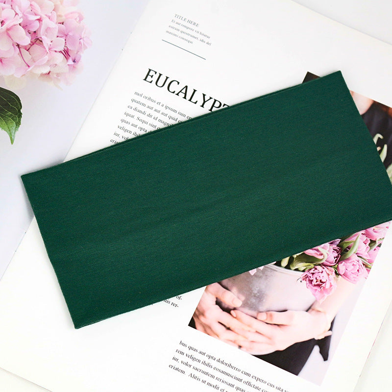 Cotton wide loop hair band