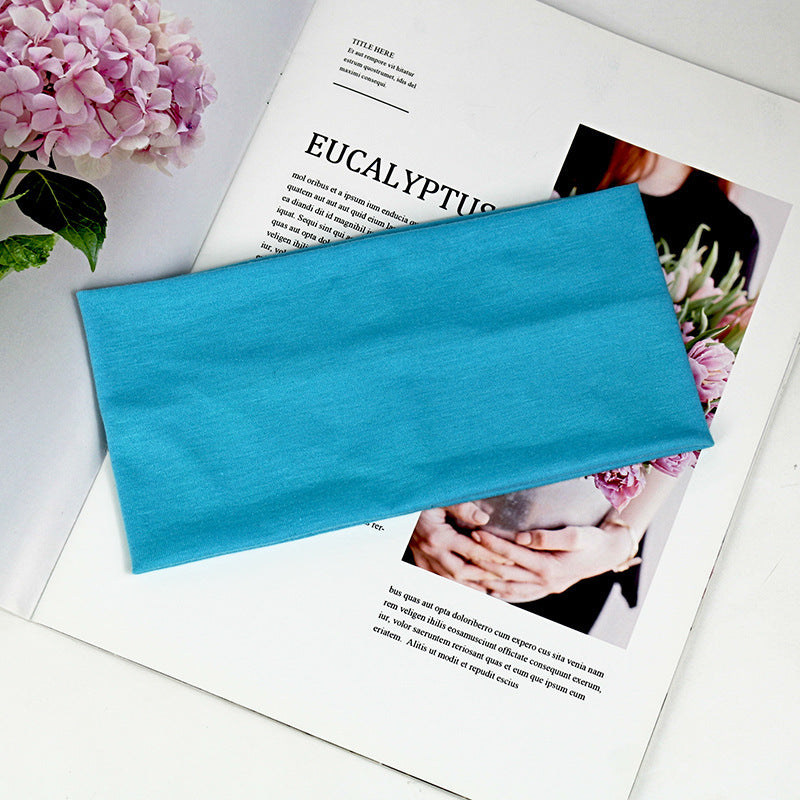 Cotton wide loop hair band
