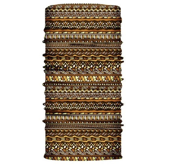 Bulk printed multi-purpose seamless head wrap 10 - 20 pieces