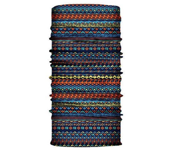 Bulk printed multi-purpose seamless head wrap 10 - 20 pieces