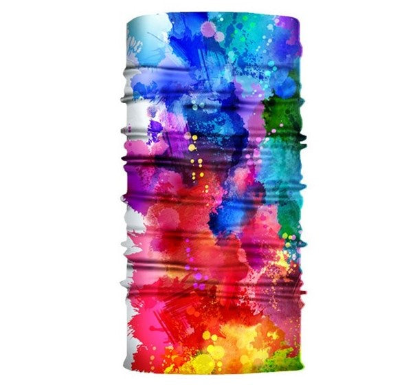 Bulk printed multi-purpose seamless head wrap 10 - 20 pieces