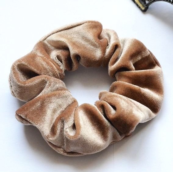 Small velvet scrunchies