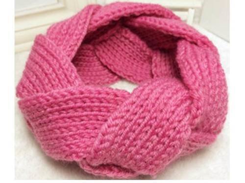 Crochet braided head band