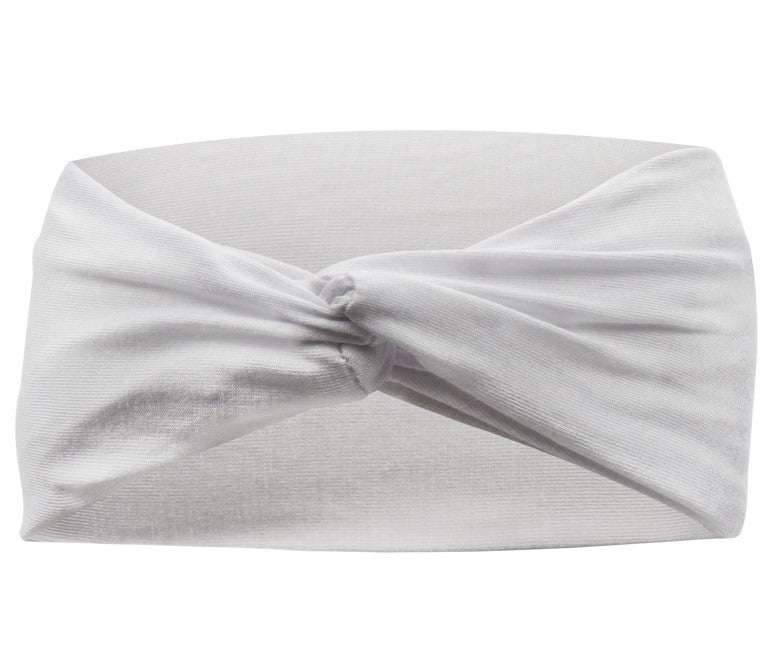 Twisted jersey cotton sporty hair band