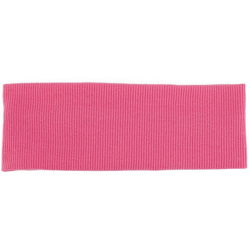 Ribbed stretchy loop headband