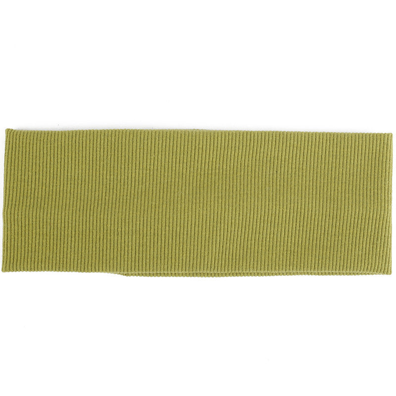 Ribbed stretchy loop headband