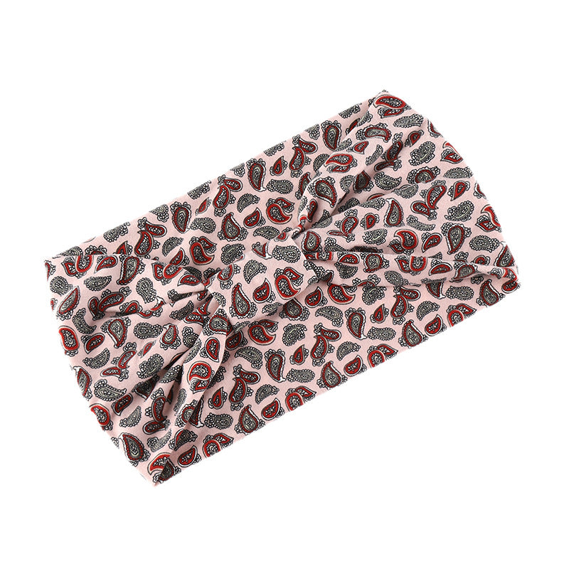 Paisley patterned 2-way bandanna hair band