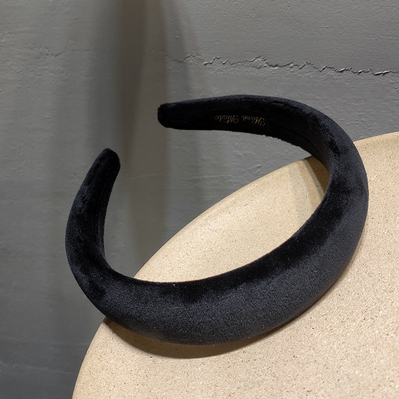Fluffy velvet headband