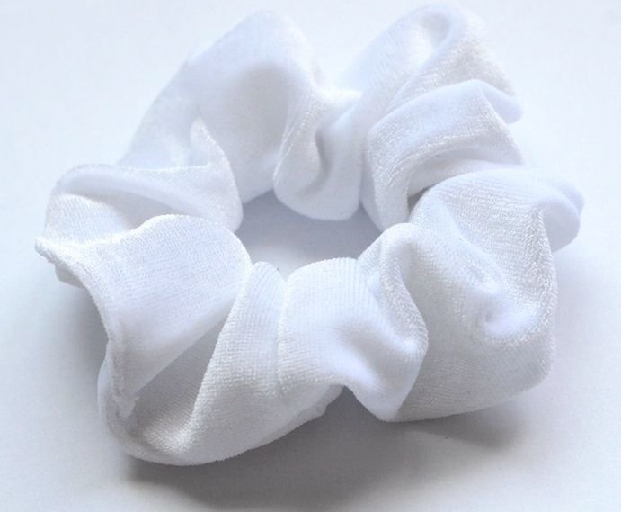 Small velvet scrunchies