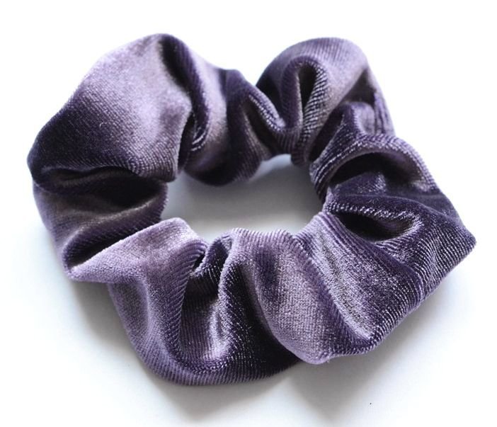 Small velvet scrunchies