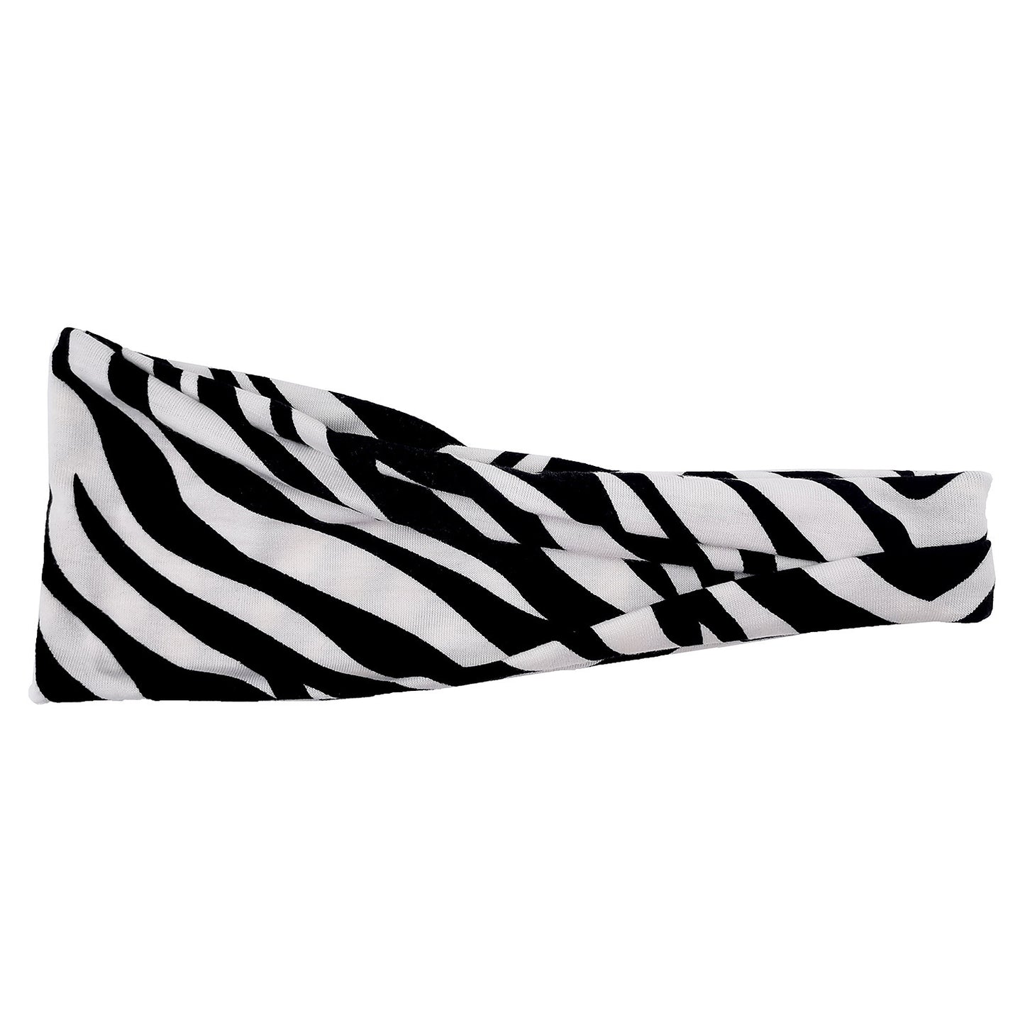 Soft cotton printed sporty bandanna headband