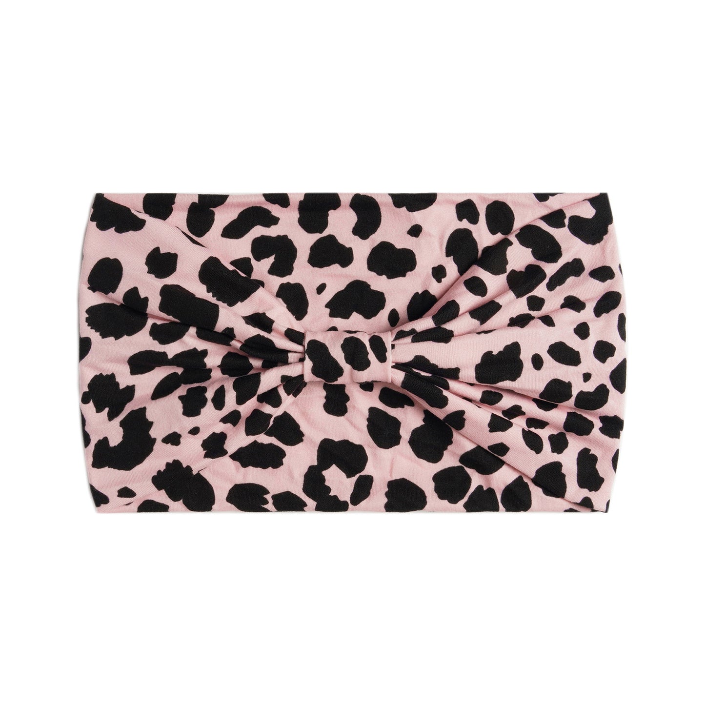 Multi-leopard printed 2-way bandanna hair band