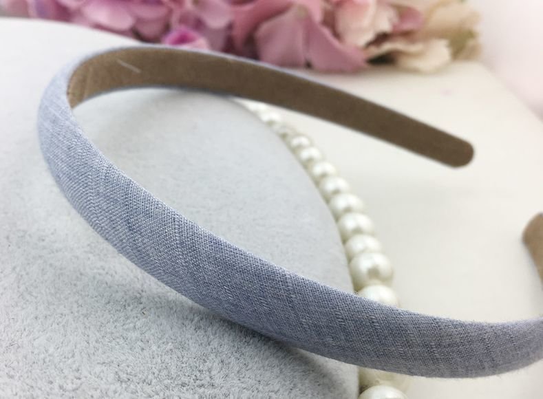 Plain cotton thin headband