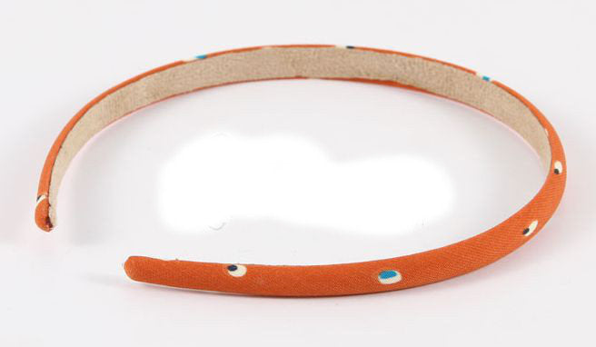 Rainbow dots headband