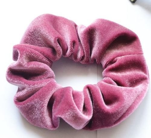 Small velvet scrunchies