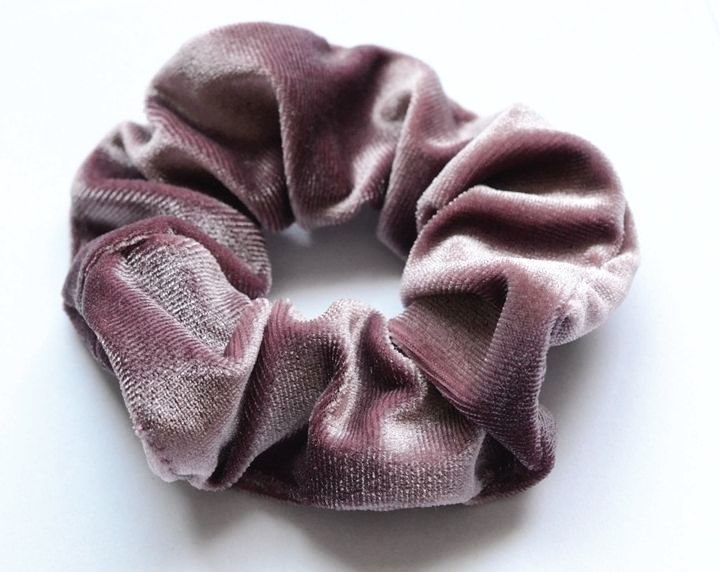Small velvet scrunchies