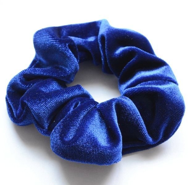 Small velvet scrunchies