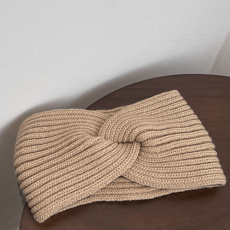 Super soft corrugated knitted headband