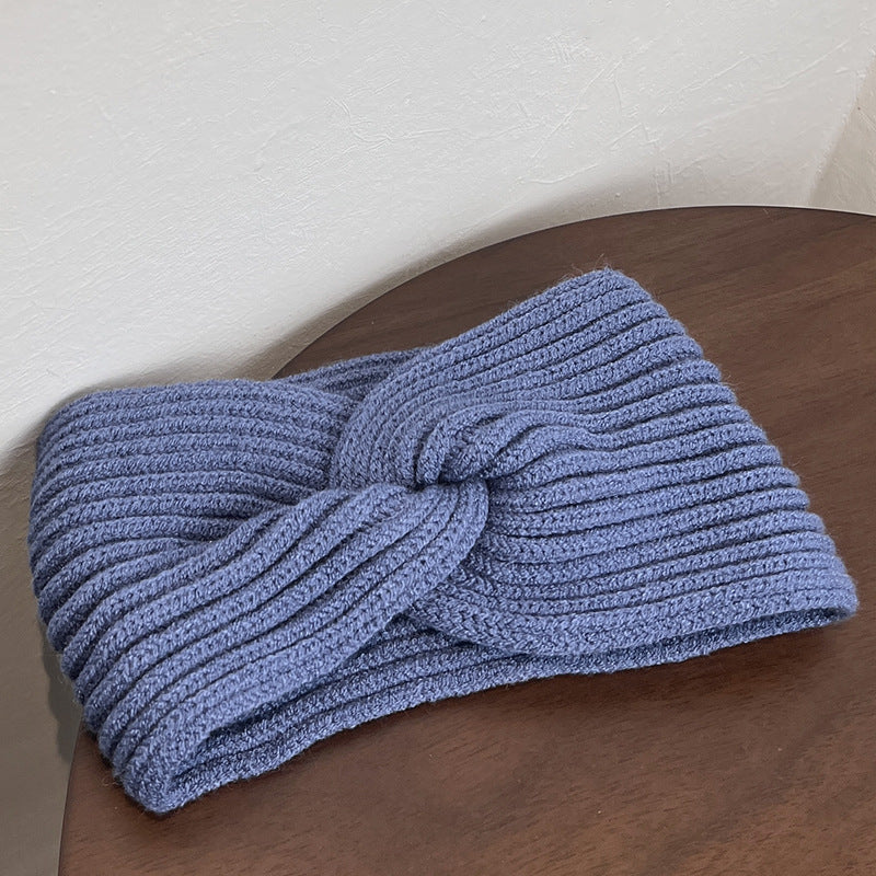 Super soft corrugated knitted headband