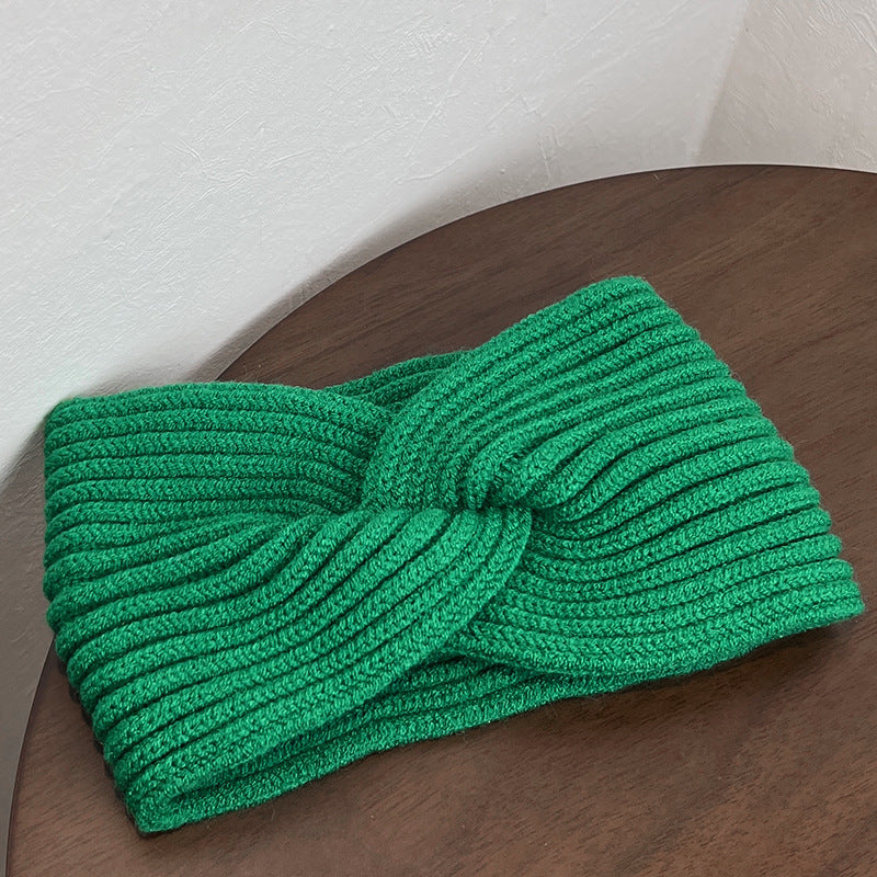 Super soft corrugated knitted headband