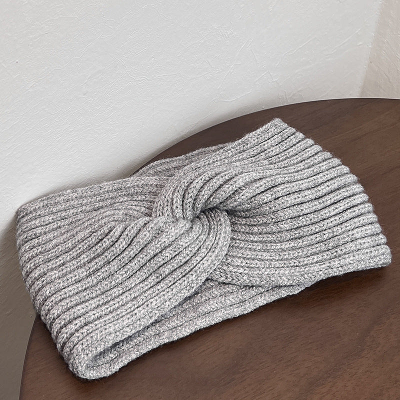 Super soft corrugated knitted headband