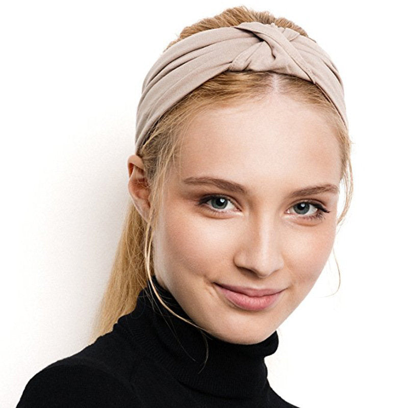 Multi-styles knotted head wrap