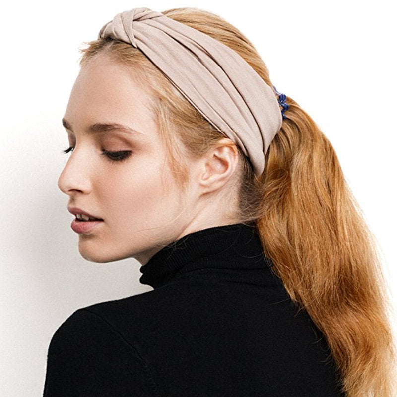 Multi-styles knotted head wrap