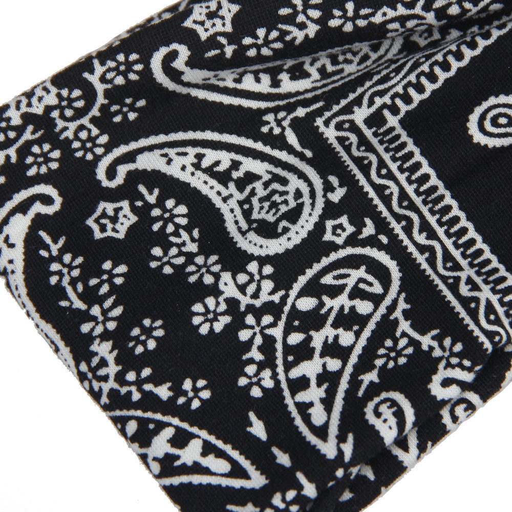 Paisley print turban headband