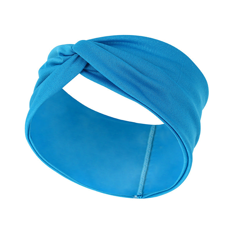 Stretchy turban headband