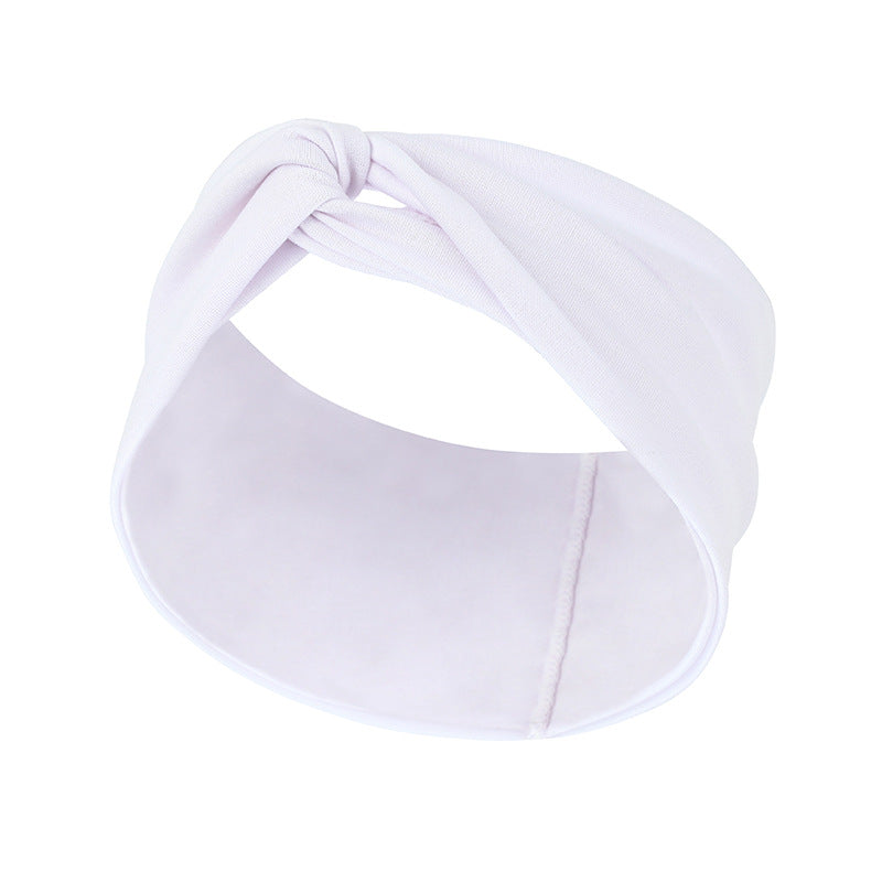 Stretchy turban headband