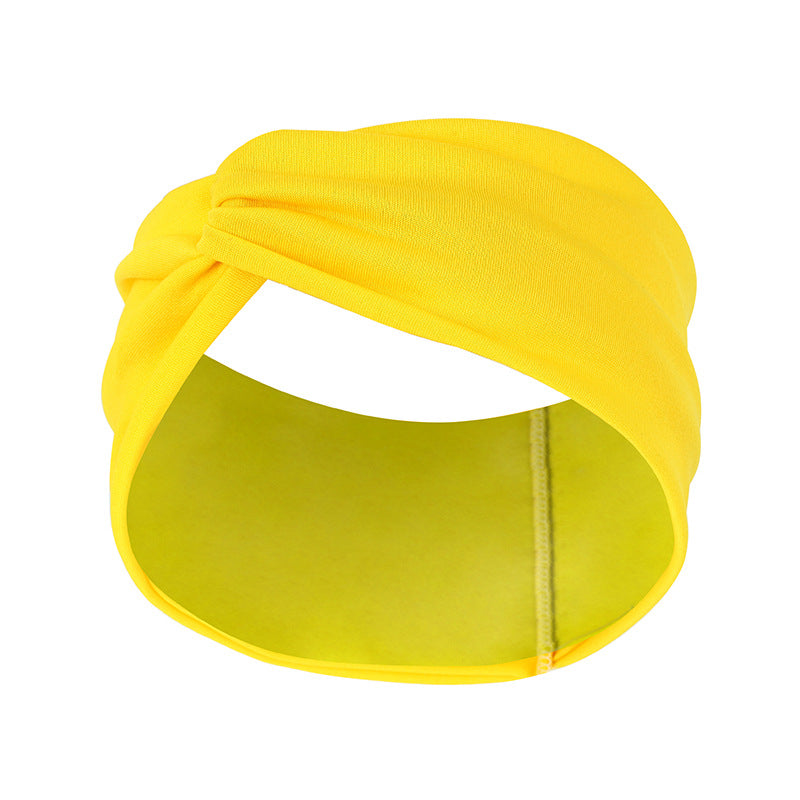 Stretchy turban headband