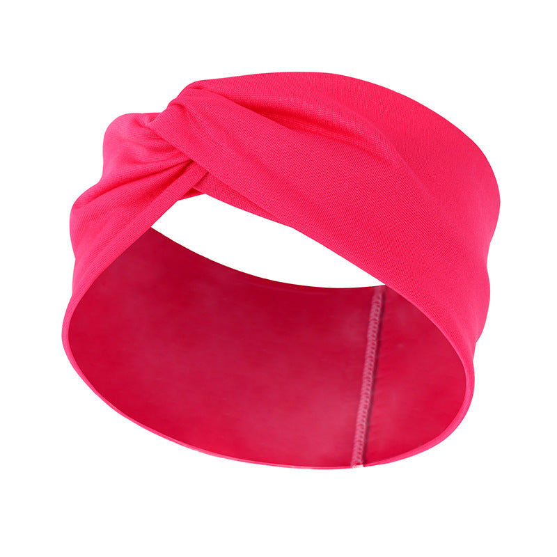 Stretchy turban headband