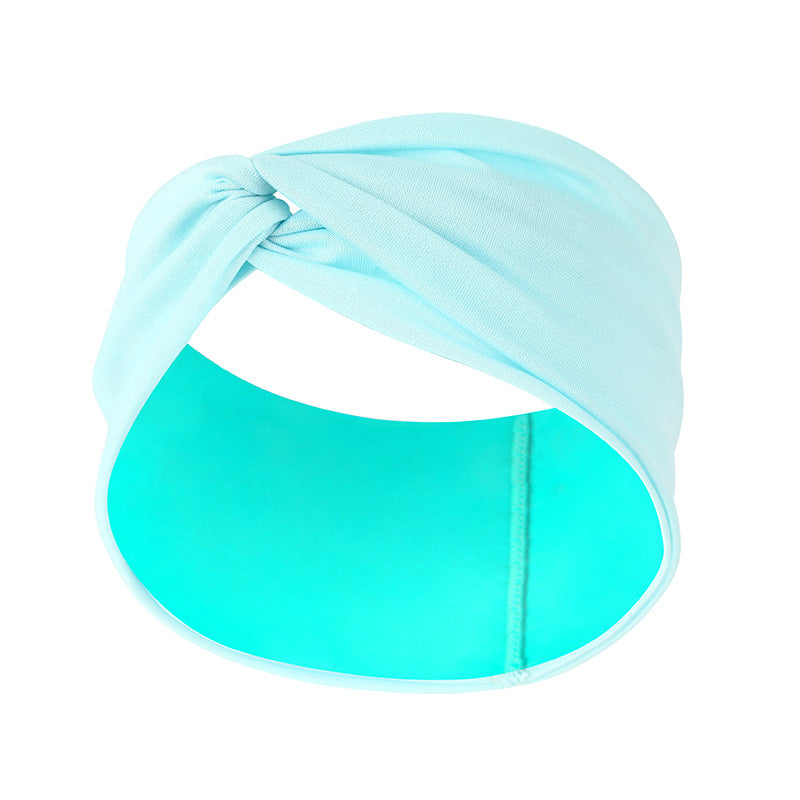 Stretchy turban headband