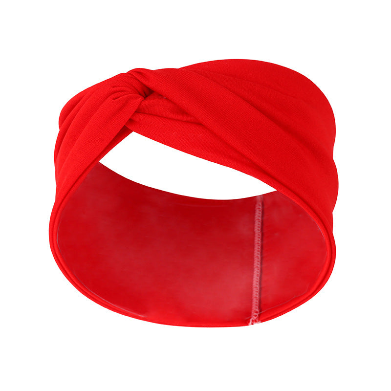 Stretchy turban headband