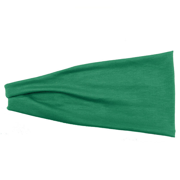 Extra-wide tapered bandanna headband