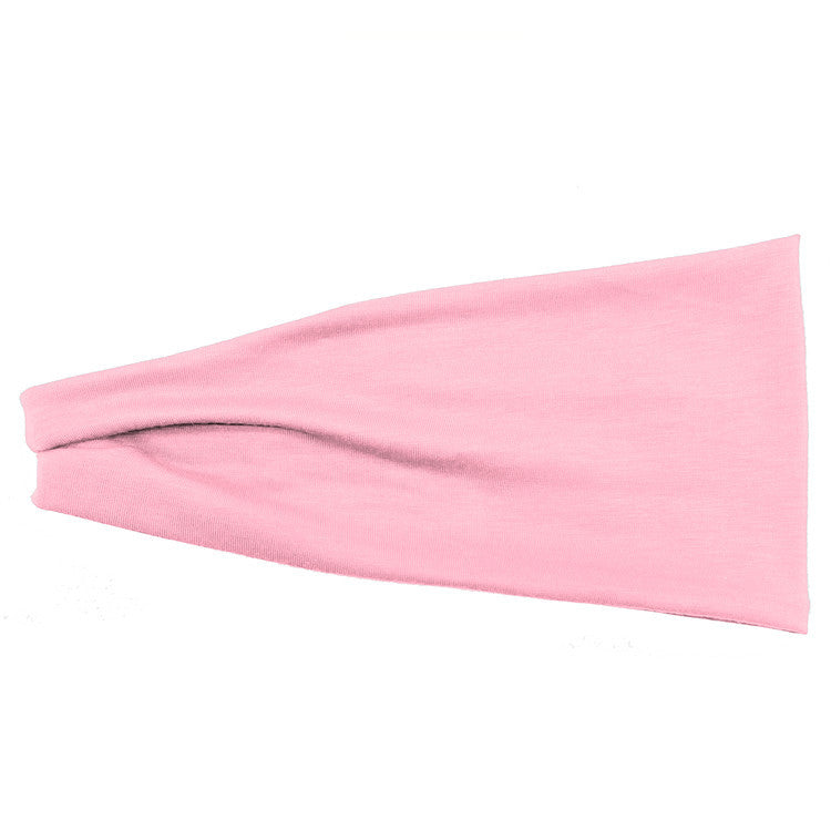 Extra-wide tapered bandanna headband