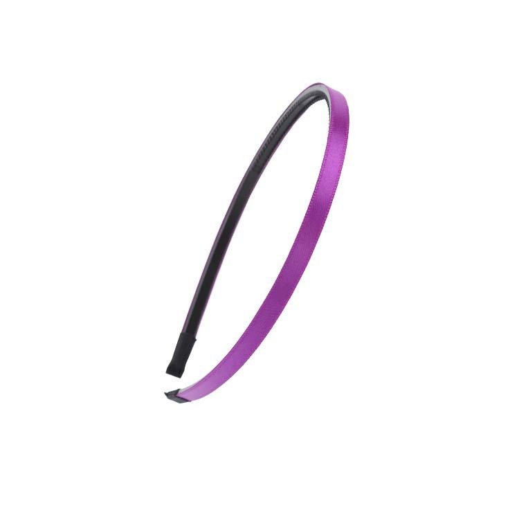 Slim satin headband