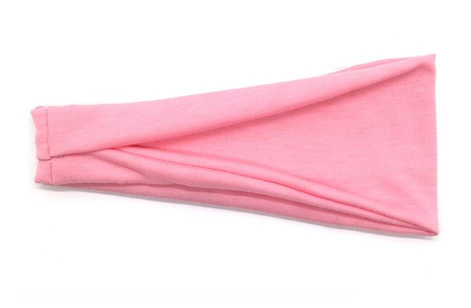 Plain sporty bandanna headband