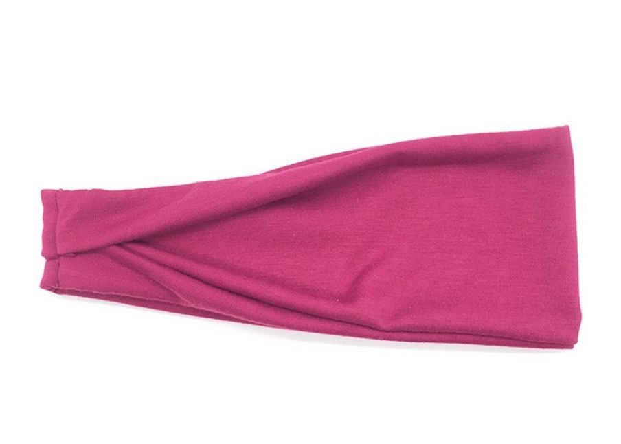 Plain sporty bandanna headband