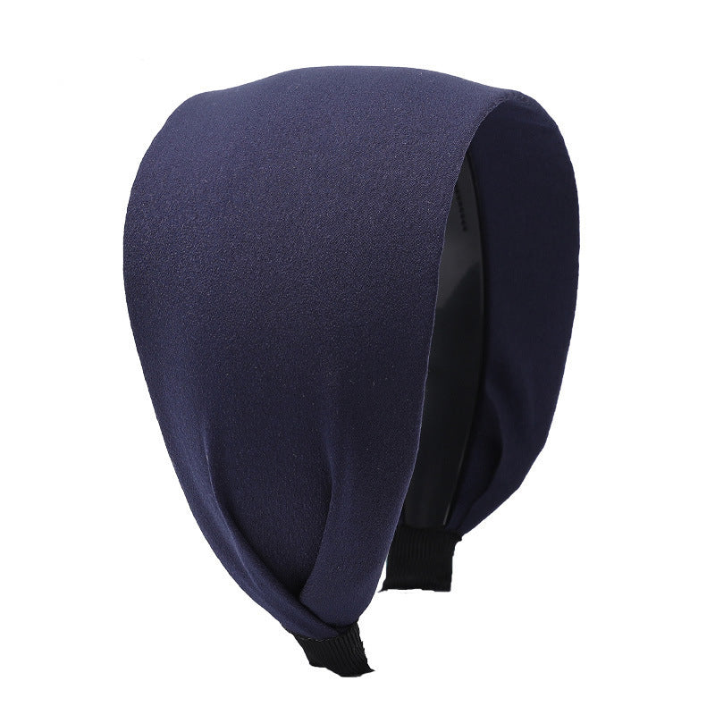8cm wide plain colour headband