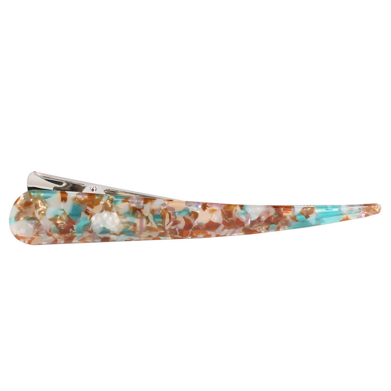 Large size resin Ibis clip in multicolours