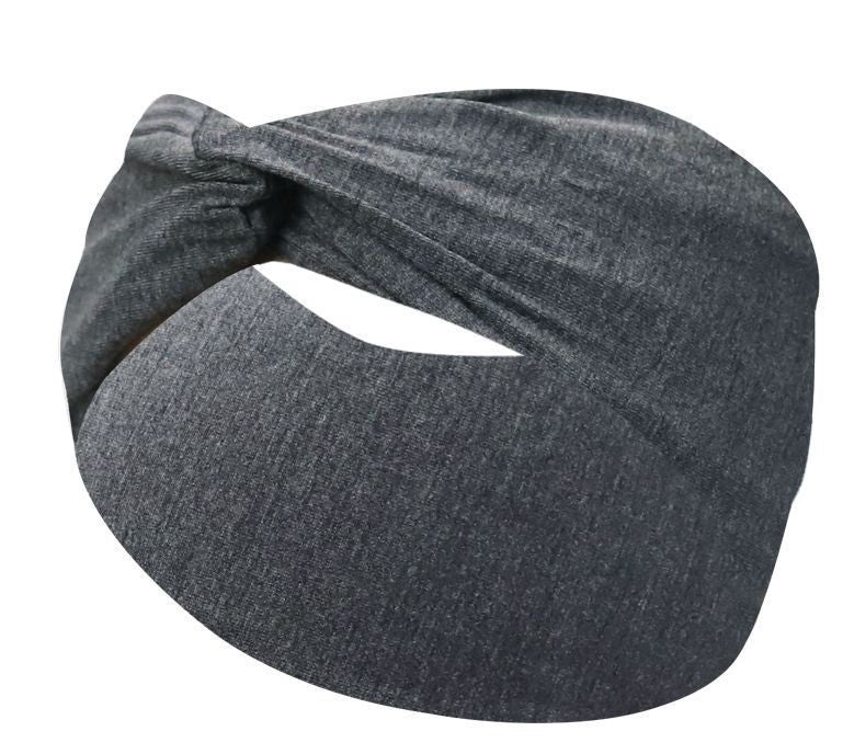 Twisted jersey cotton sporty hair band
