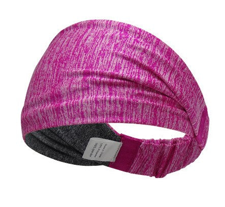 Double layer printed sporty bandanna hair band